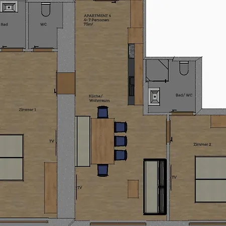 Kollinghof 4 Appartement